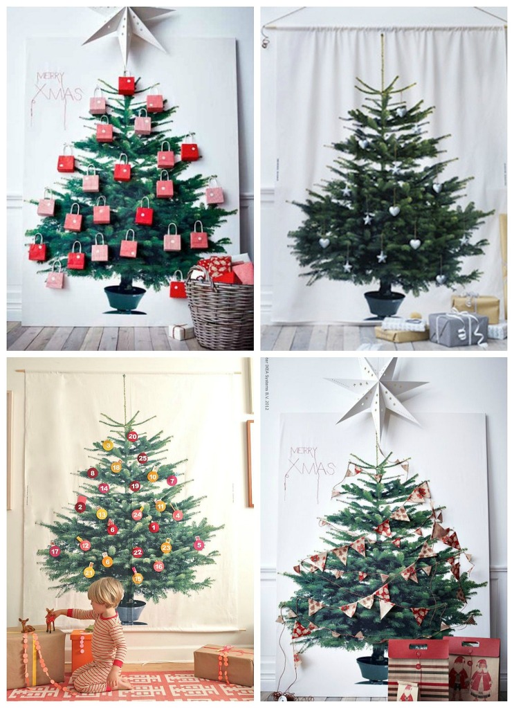 Fabric Christmas Trees